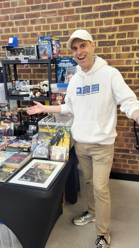 All set up and ready! Welcome to the stand