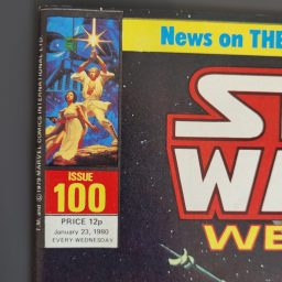 Star Wars Weekly No.100 Cover Close Up Star Wars Weekly No.100 Cover Close Up