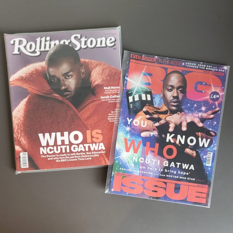 Rolling Stone & The Big Issue - Ncuti Gatwa Cover Issues