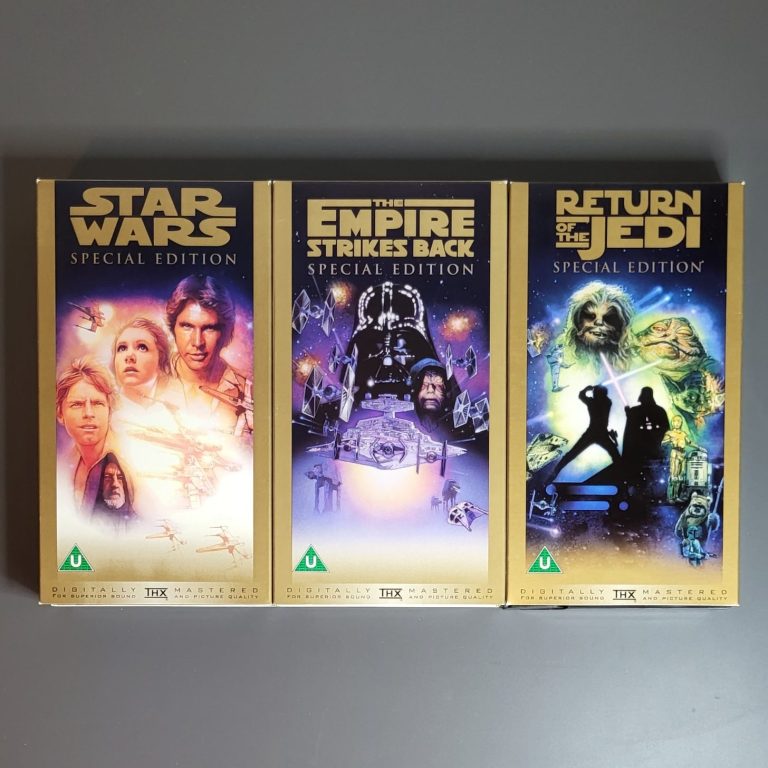 Star Wars Trilogy VHS Boxset - Video Tape Covers