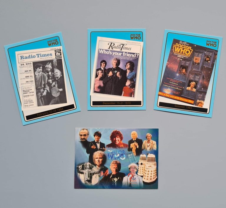Doctor Who Promo Trading Cards