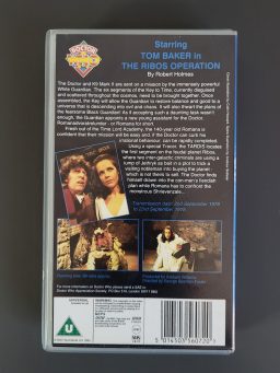 Doctor Who The Key to Time Part 1 VHS - Back Cover