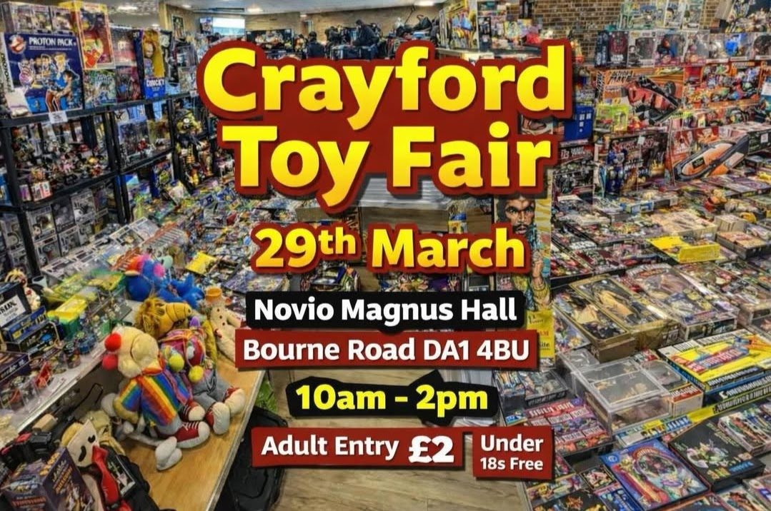 Crayford Toy Fair Poster Crayford Toy Fair Poster - 29th March 2026