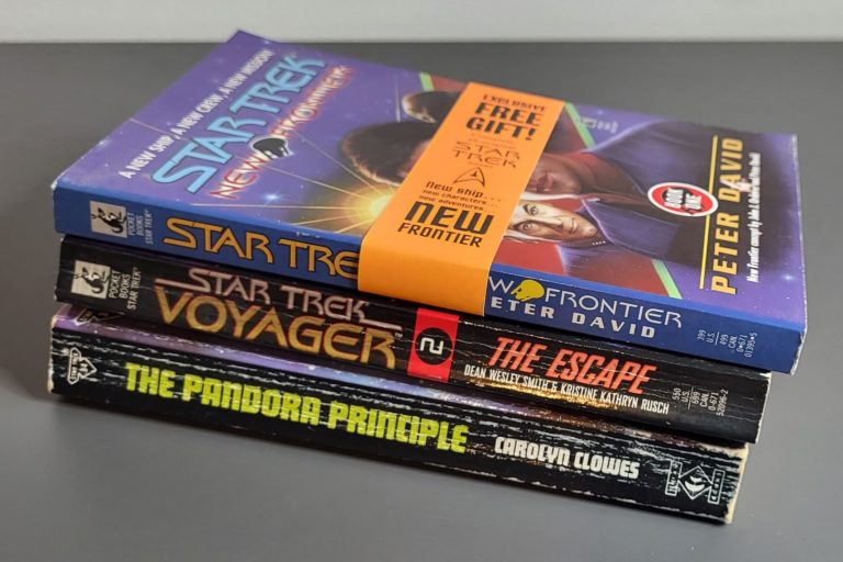 Star Trek 3x Book Bundle