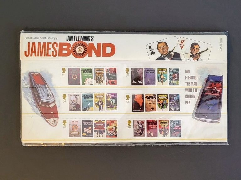 Ian Fleming's James Bond Stamps Gift Pack