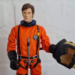 The Tenth Doctor in Spacesuit with Helmet