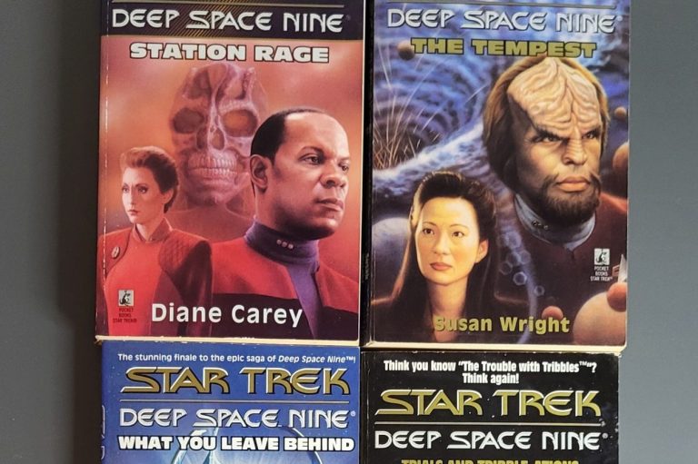 ST:DS9 4x Book Bundle