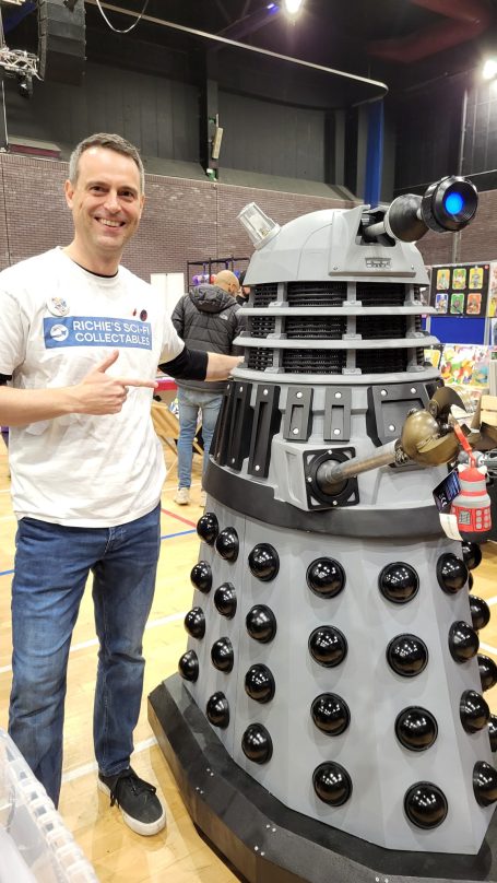 Richie with a Dalek customer