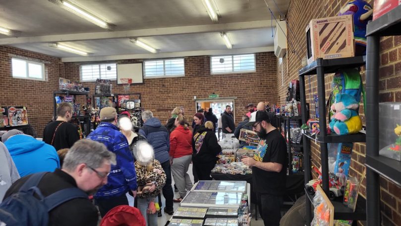 Small venue, big energy Crayford Toy Fair - packed from start to finish!