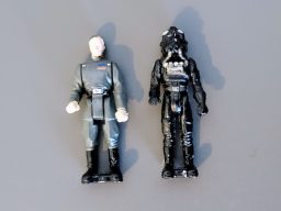 Grand Moff Tarkin and TIE Fighter Pilot Micro-Figures rear exhaust (carry handle)
