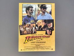 Indiana Jones and the Last Crusade Flyer Back Cover